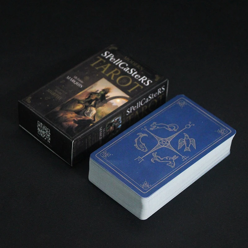 Новое поступление 2021 Карта Таро с руководством гадания судьба игральные карты