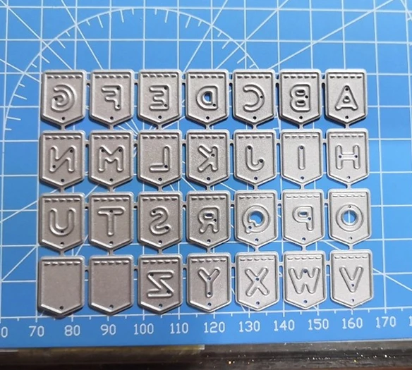 96*71 мм буквы Алфавит металла резки штампы 3D DIY Скрапбукинг углеродный острый