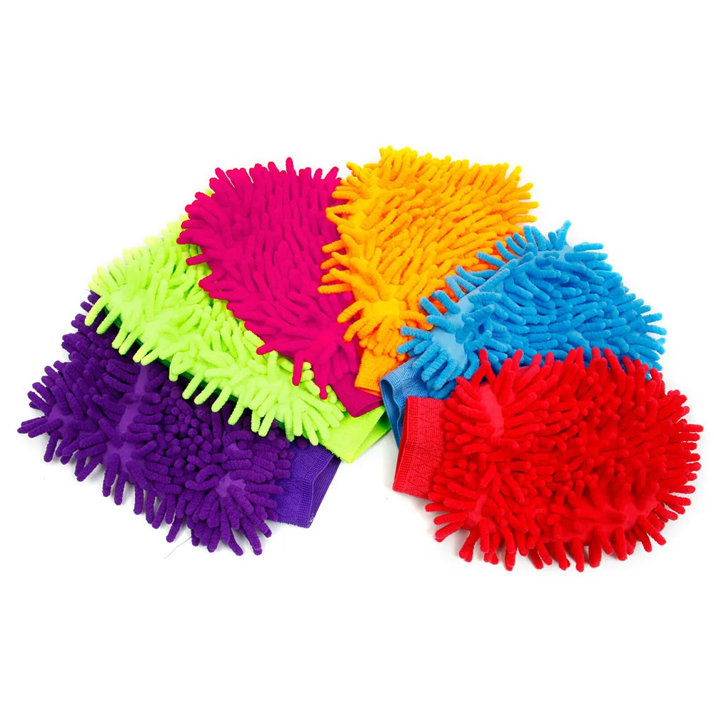 

Car Cleaning Gloves Cleaning Household Kitchen Microfiber Mit Scratch Free Wash