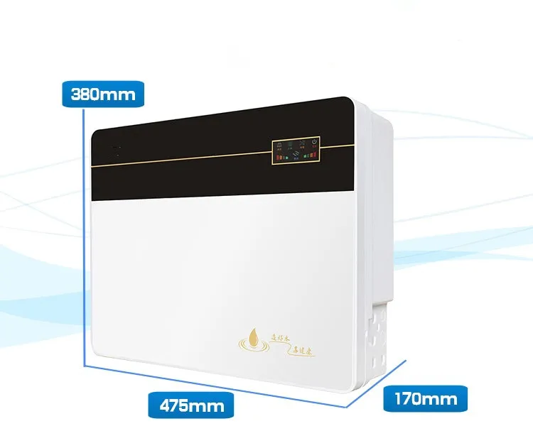 

OEM 75G Reverse Osmosis water purifier With Heating function for house kitchen