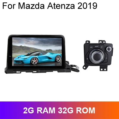 SINOSMART 4 ядра/8 ядерный процессор 2G Android 8,1 автомобильный gps-навигатор для Mazda 3 Axela-/Mazda 6 Atenza - Цвет: 2G 32G Atenza 2019