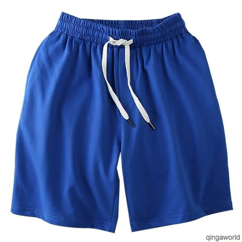 

Online Men Casual Sports Shorts Cropped Drawstring Shorts Beach Men's Clothing M-3XL