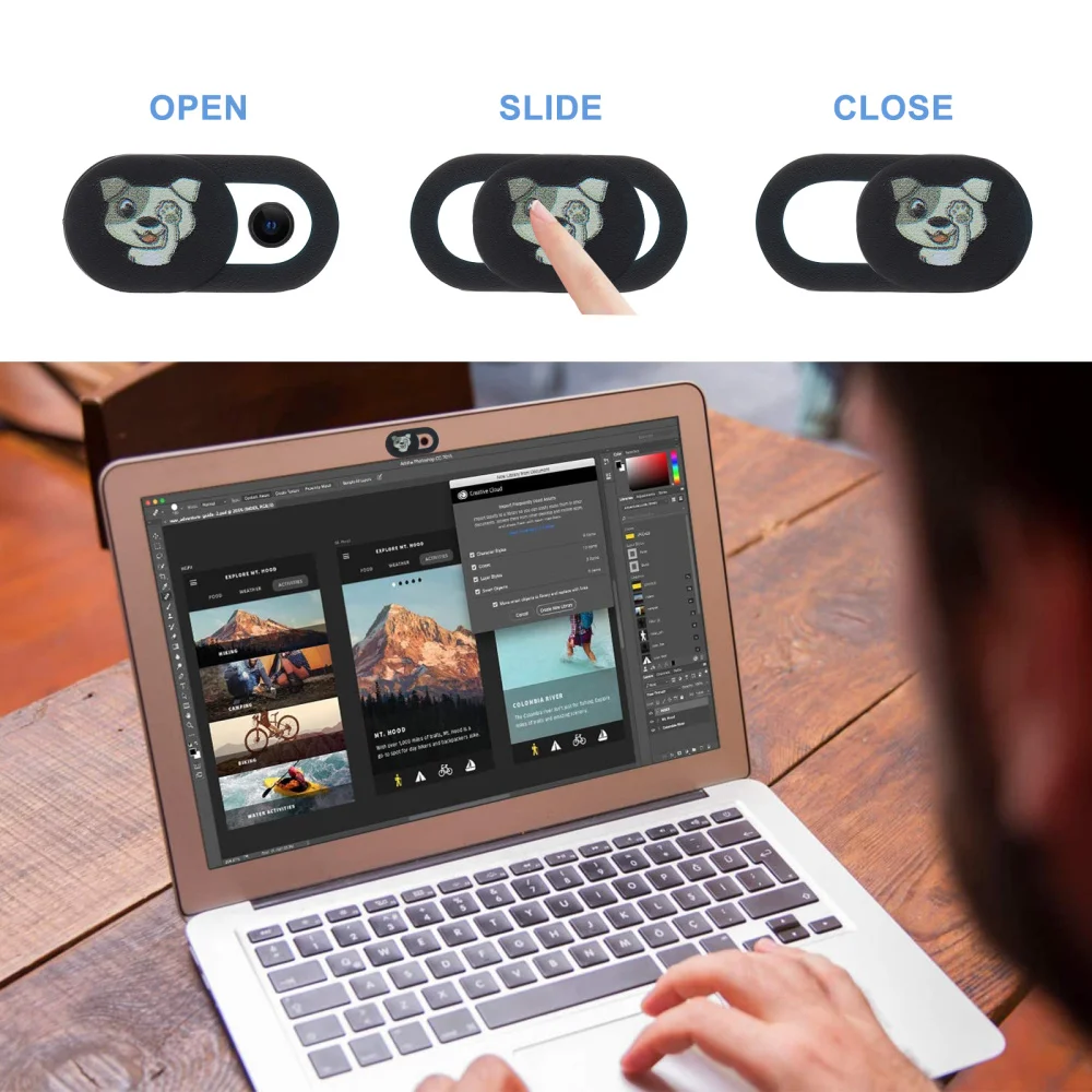 

3PCS Webcam Cover Slide Anti-peeping Laptop Camera Cover Camera Slide Blocker
