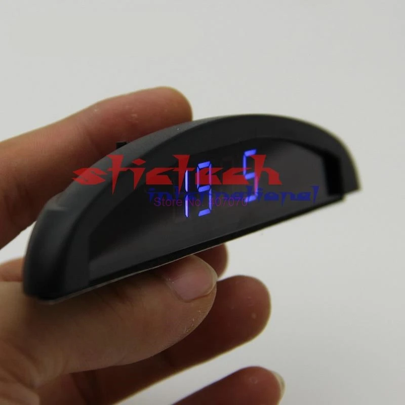 by DHL or Fedex 100pcs Car cheapst LED Digital Auto Clock Thermometer for Vehicle Trunk 12V Time Display with Memory Function | Автомобили
