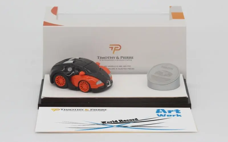 Коллекционная модель автомобиля с изображением птичьего яичницы из полимерной