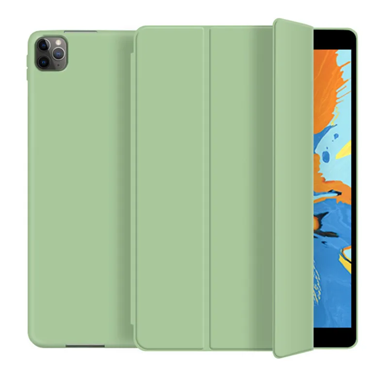 Для iPad Pro 11 чехол 2020 2018 Мягкий ТПУ умный для дюймов Чехол Funda + пленка стилус |