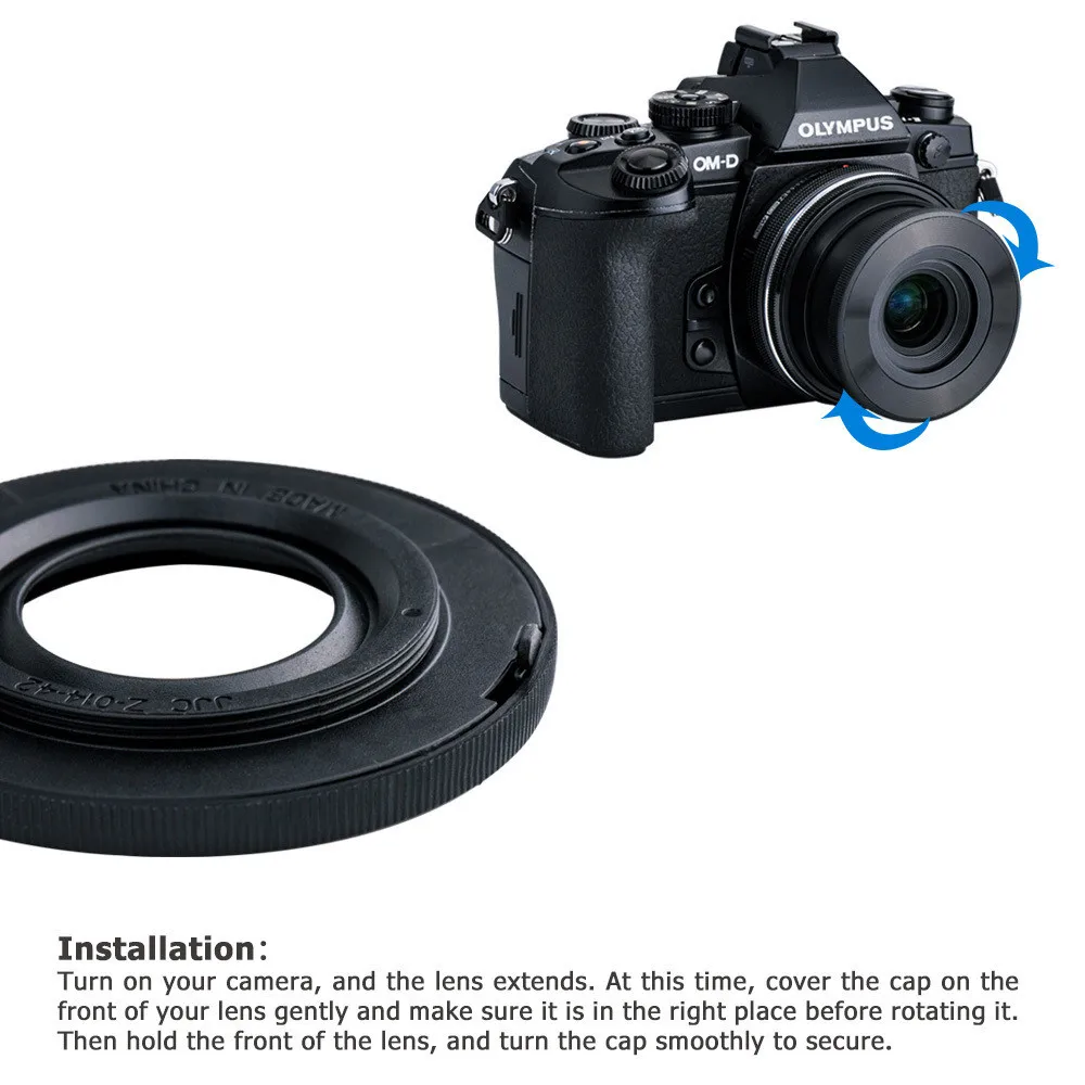 Автоматический Адаптер для объектива Кепки для цифрового фотоаппарата Panasonic Lumix GX9 GF10 GF90 GF9 GX800 GX850 GF8 GF7 GX80 GX85 GM5 GM1 камера с 12-32 мм объектив