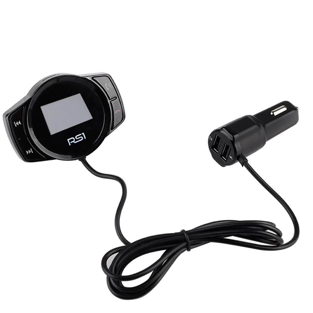 1 шт. Bluetooth Hands free FM модулятор стерео автомобильный mp3 плеер аудио адаптер fm