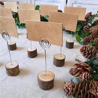 120pcsset number name card blank kraft paper wedding table place cards birthday christmas party decoration invitations