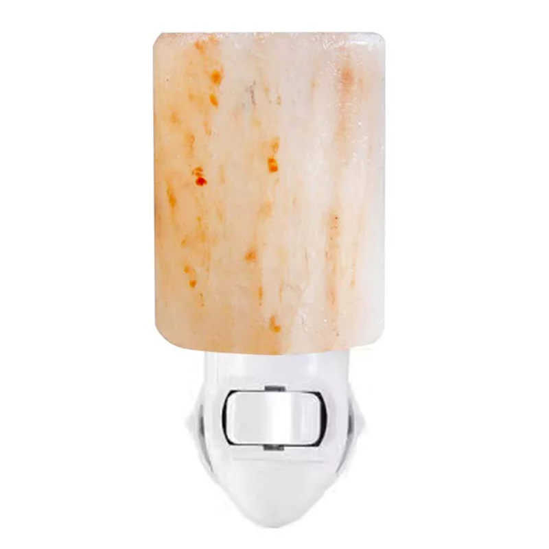 Гималайская соляная лампа Ночной светильник 2 дополнительных лампы розовая