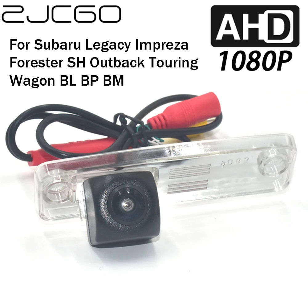 Автомобильная камера заднего вида ZJCGO AHD 1080P для Subaru Legacy Impreza Forester SH Outback Touring Wagon BL BP
