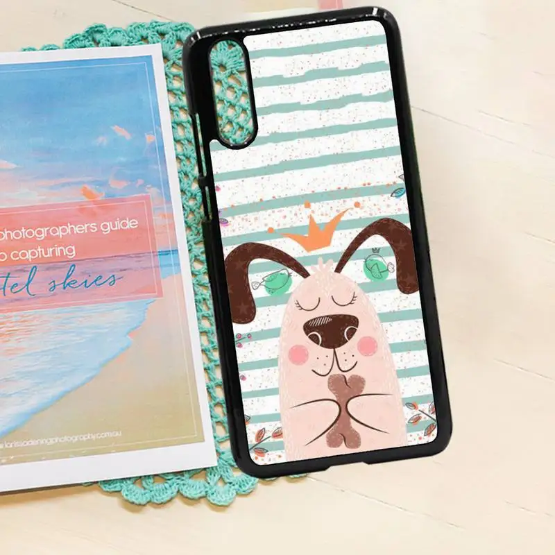 

Cute Cat dog cartoon animals Phone Case PC for iPhone 11 12 pro XS MAX 8 7 6 6S Plus X 5S SE 2020 XR