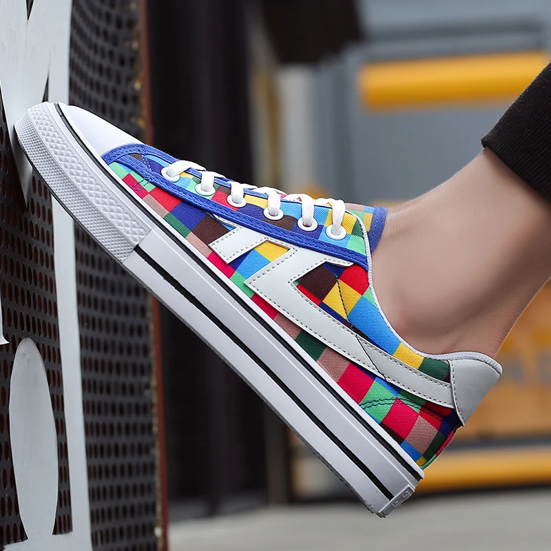 Мужские туфли с вулканизированной подошвой Классические однотонные