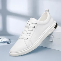 brand fashion casual leather shoes men leather shoes leather men sneakers white male leather shoes 2021 korean version