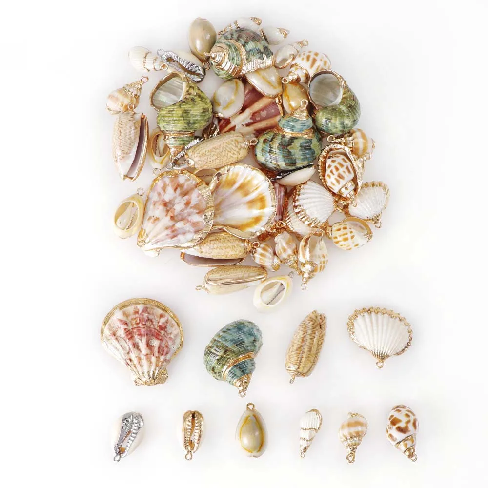 Подвеска ракушка из натуральной раковины шармы-раковины Ватанабе подвески