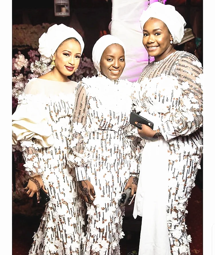 

african lace fabric with 3D applique embroidery with beads nigerian french tulle lace fabric for party dress 5 yards/piece