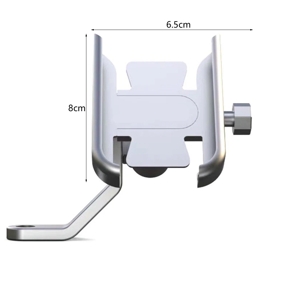 

Bike Phone Holder Aluminum Alloy 360 Degree Rotating Motorbike Handlebar Cell Phone GPS Bracket Mount Outdoor Accessories