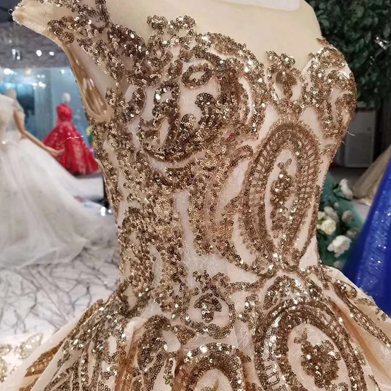 LSS114 Роскошные блестящие платья для мам из Дубаи свадебной вечеринки с О образным