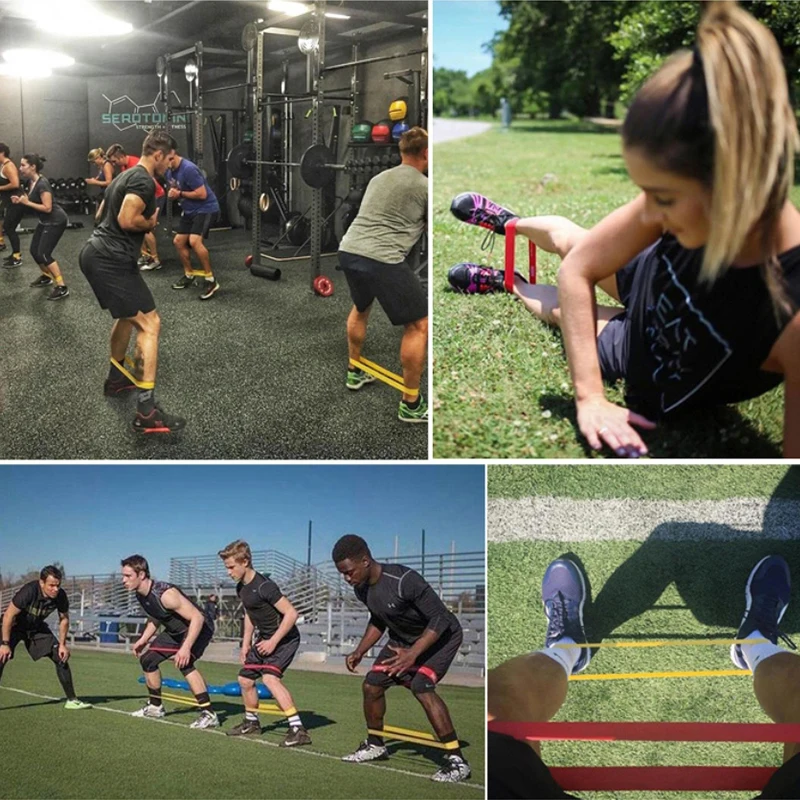 

Yoga Resistance Bands Stretch Bands Fitness Elastic Bands Exercise Latex Rubber Loop Pull Up Assist Bands Workout Equipment