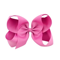 30pcs 3inch handmade solid hair bows with clips girls solid grosgrain ribbon hair bow kids boutuique hair accessories
