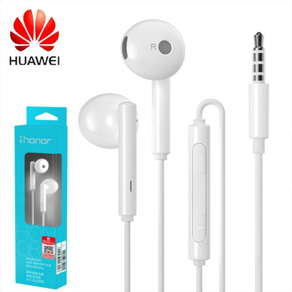 Наушники вкладыши Huawei Honor AM115 с разъемом 3 5 мм проводной контроллер для P10 P9 P8 Mate9