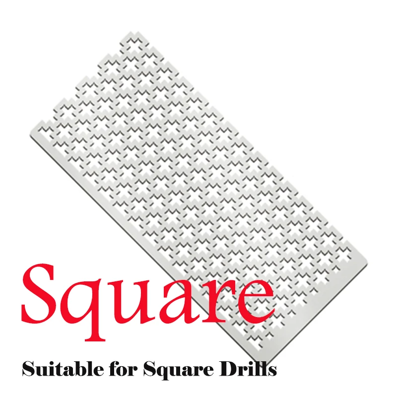 DIY Инструменты для вышивки картин со стразами квадратные сверла стразы из