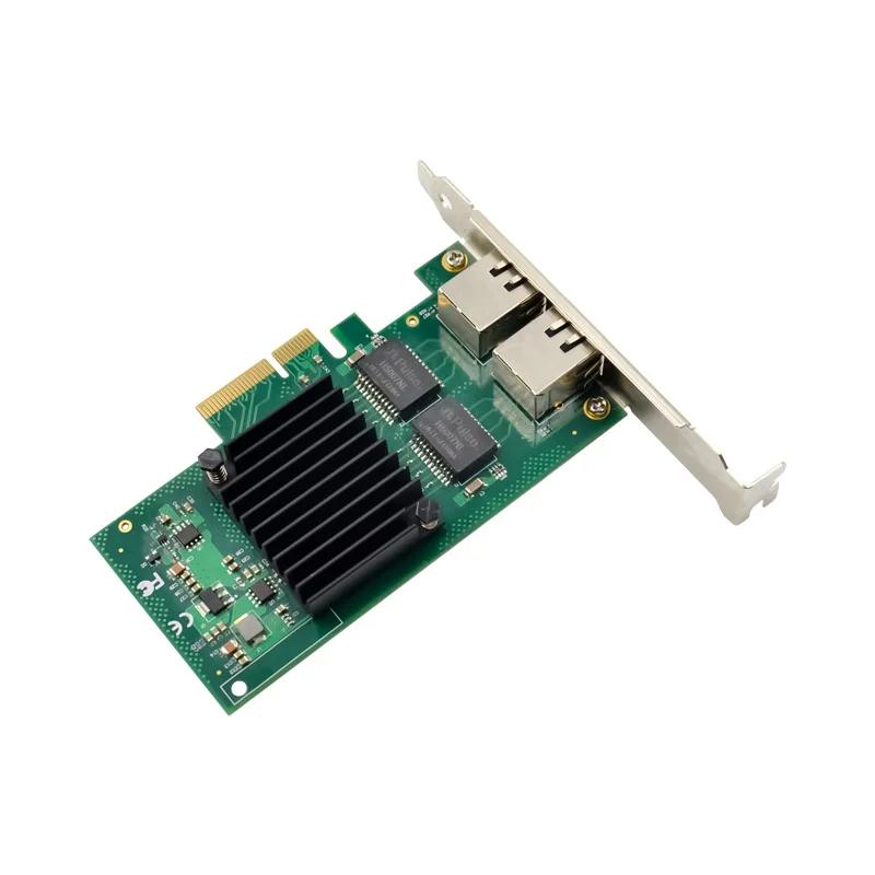 4 Порты и разъёмы PCIe X4 двойной гигабитный Ethernet карта чип Intel I350AM2 Чипсет RJ45 Gigabit 1000