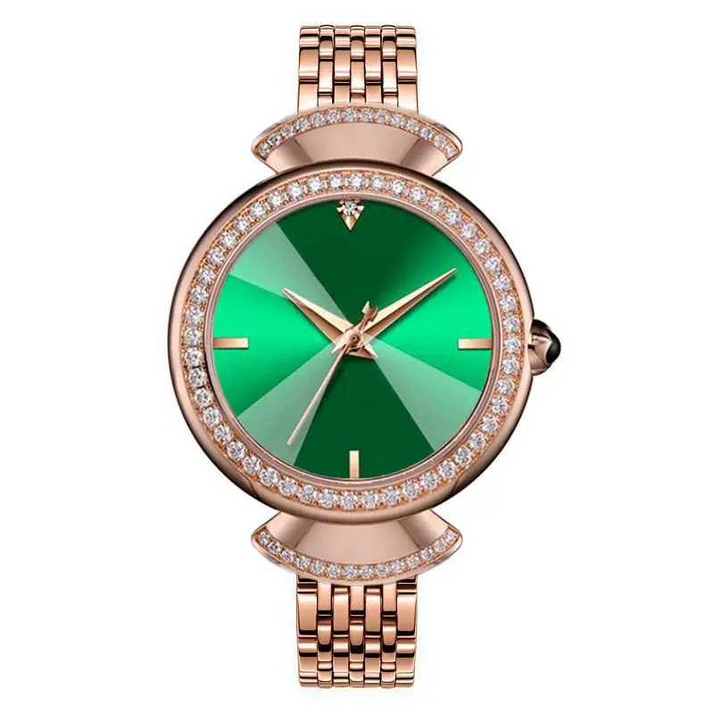 Модные Повседневные кварцевые наручные часы женские роскошный браслет из сплава