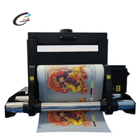 fcolor hot sale 30cm roll pet flim heat transfer dtf powder shaking machine popular for a3 t shirt printer