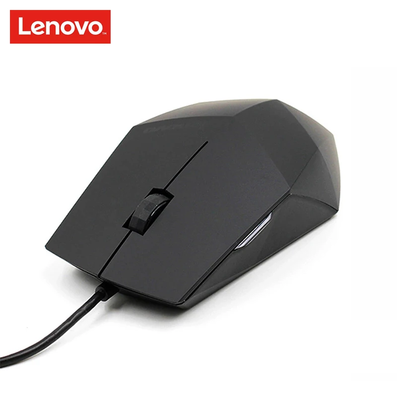 Оригинальная игровая мышь LENOVO M300 проводная для офиса с USB кабелем 1000 точек/дюйм
