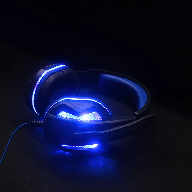 Игровая гарнитура наушники проводные геймерские стерео звук гарнитуры с