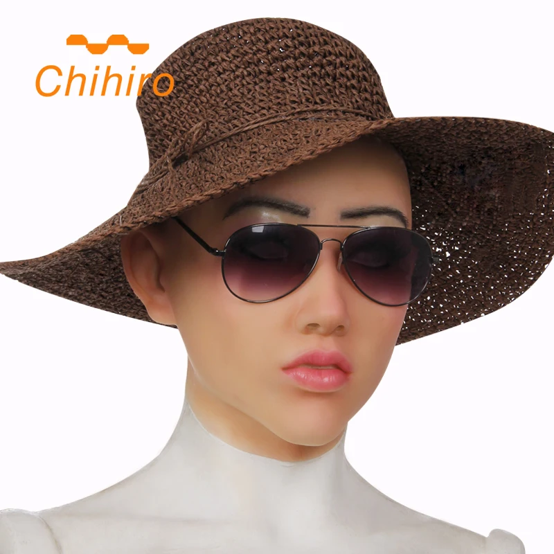 Реалистичная силиконовая маска Shivell парик высшего качества женские головные