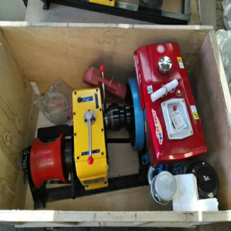 

3 Ton Diesel Engine Winch With 200 Wire Rope