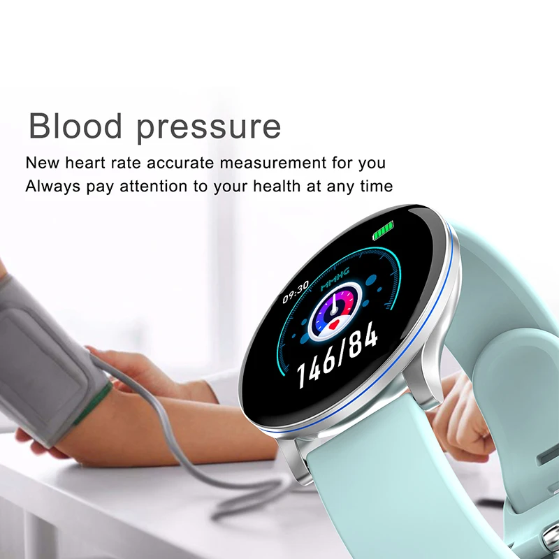 W9 Full Screen Touch Men Sport Pedometer Smart Watch IP68 Waterproof Fitness Tracker Heart Rate Monitor Women Clock Smartwatch |