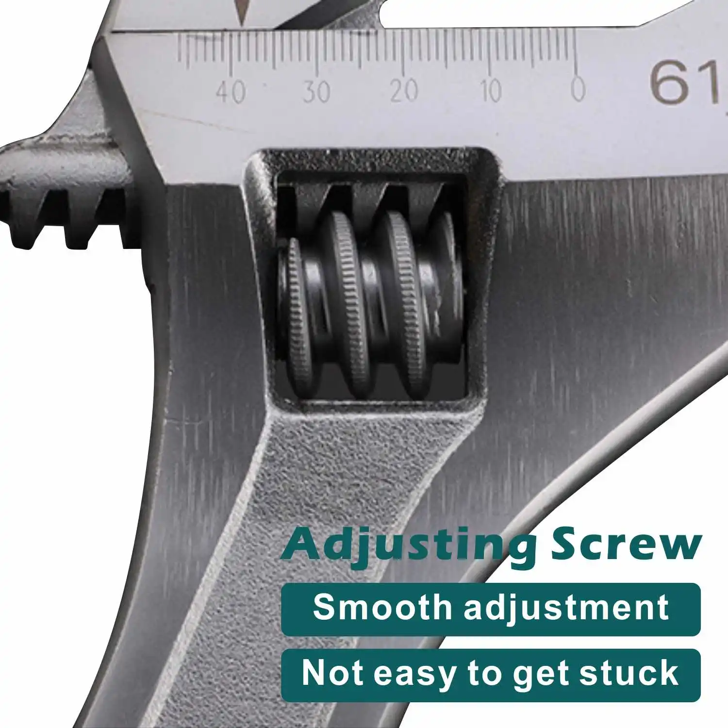 Anti-slide Universal Monkey Wrench Adjustable Spanner Adjust Wrenches With Scale Stainless steel Key Hand tools | Инструменты