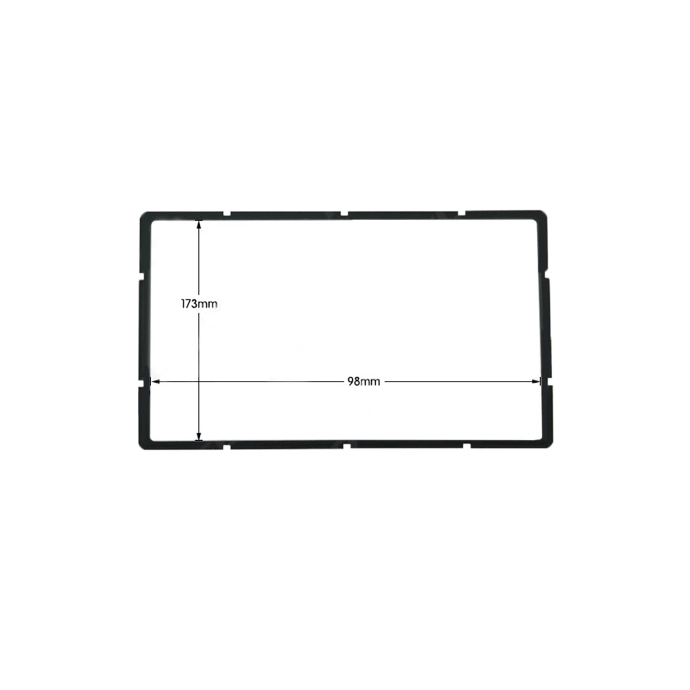 Универсальный двойной 2 Din рамка автомобиля стерео радио фасции панель DVD плеер