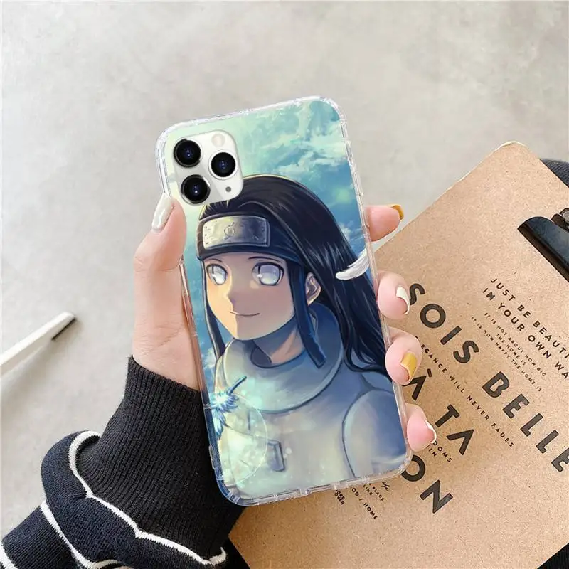 

Neji Hyuga Naruto Phone Case for iPhone 11 12 mini pro XS MAX 8 7 6 6S Plus X 5S SE 2020 XR