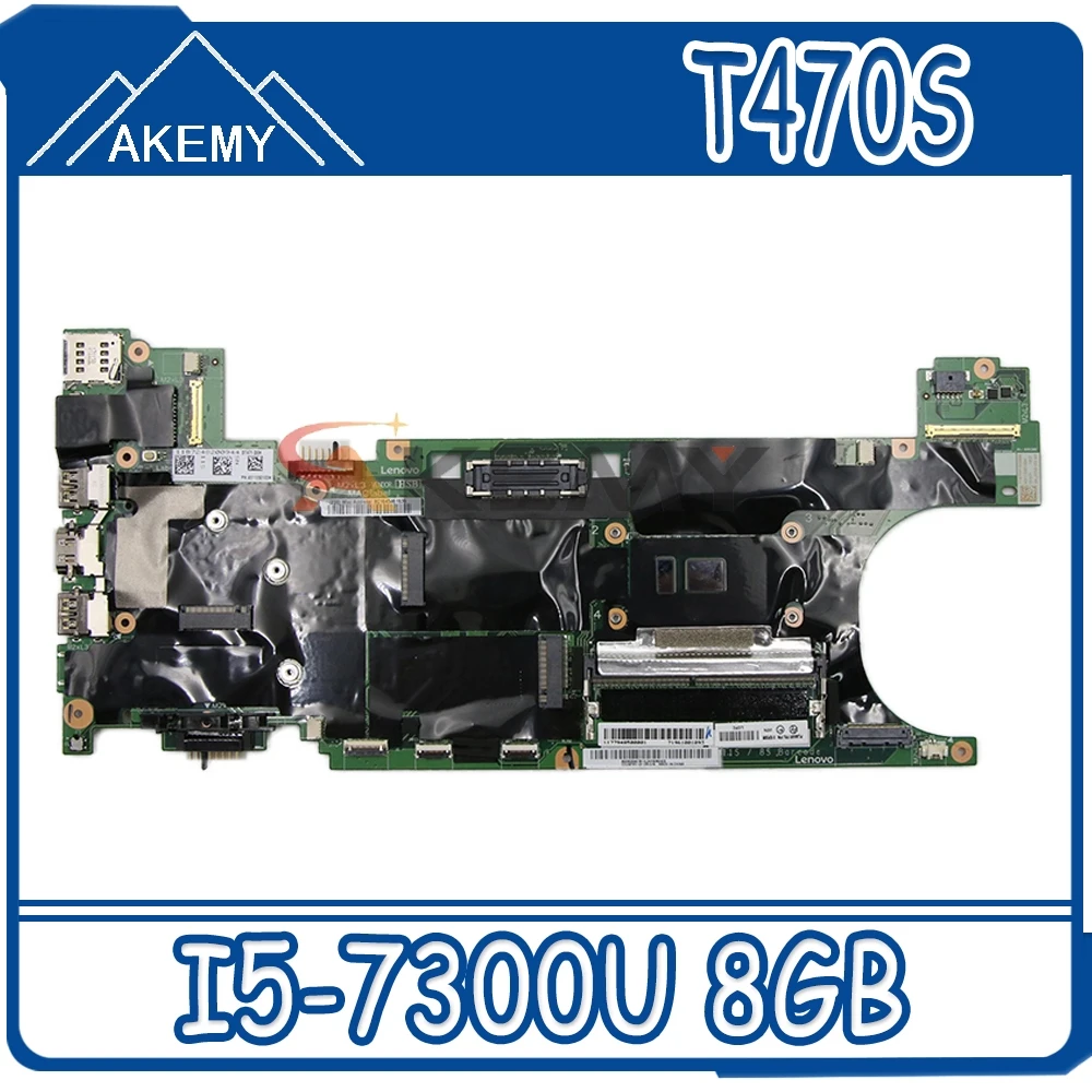 

Материнская плата для ноутбука LENOVO Thinkpad T470S I5-7300U 8 Гб SR340 материнская плата 01ER064 NM-B081