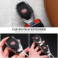 car seat belt clip extender safety lock buckle plug cover for fiat 500 500x ducato tipo panda bravo doblo stilo car accessories