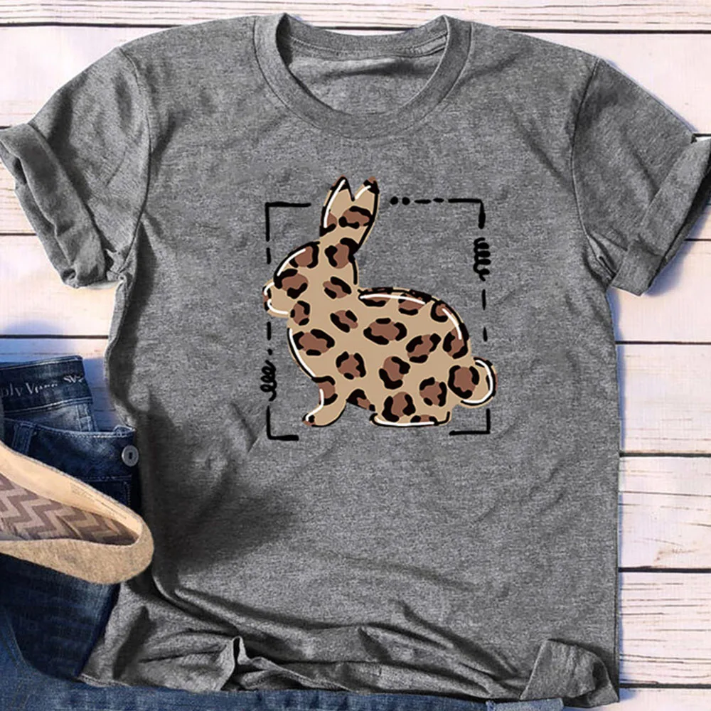 

Easter Cross T Shirt Women Summer Casual Tshirts Tees Harajuku Korean Style Graphic Tops 2021 New Printing Female T-shirt D30