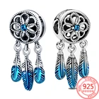 Женский зажим Ловца снов из серебра 925 пробы