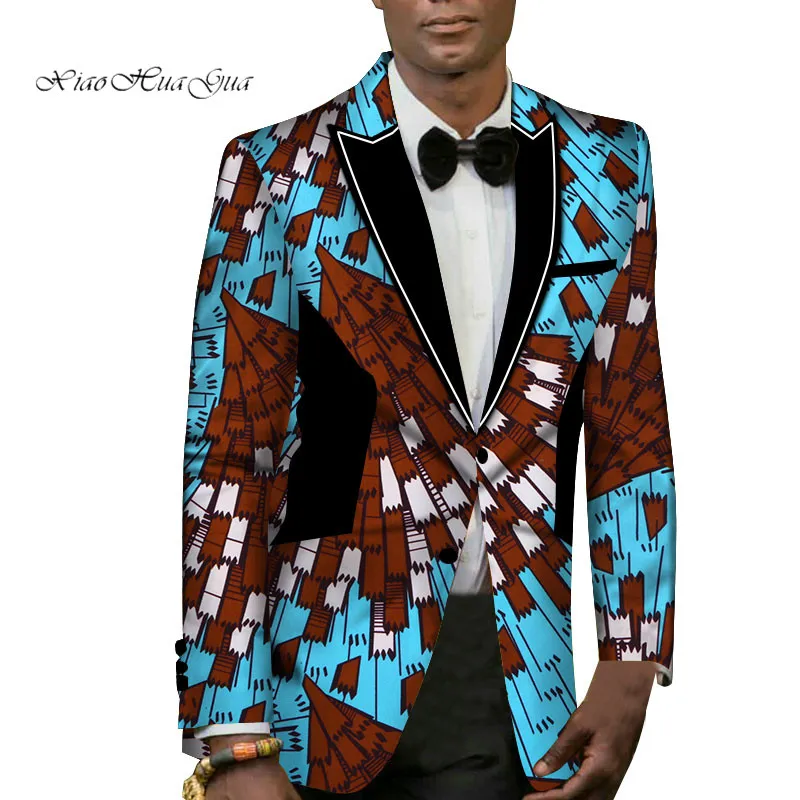 Роскошный мужской костюм Dashiki Bazin куртки деловые костюмы верхняя одежда