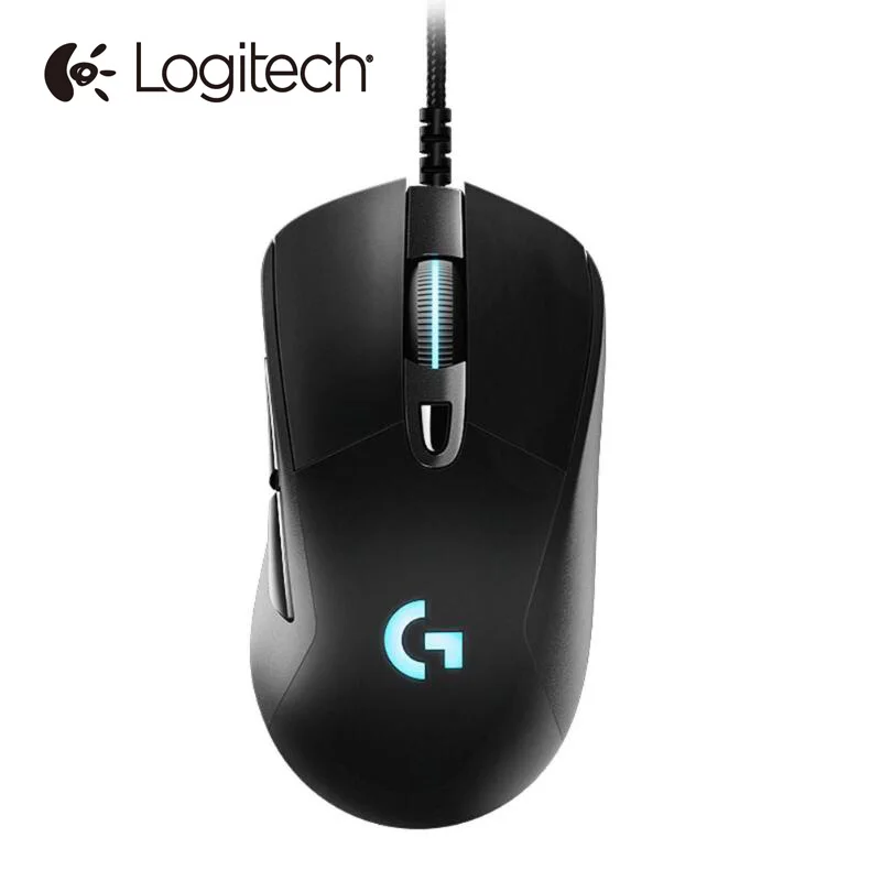 Проводная игровая мышь logitech G403 RGB, LIGHTSYNC, подсветка, 6 кнопок, 200-12000 dpi, Игровые Мыши для компьютера, PUBG, PC Gamer