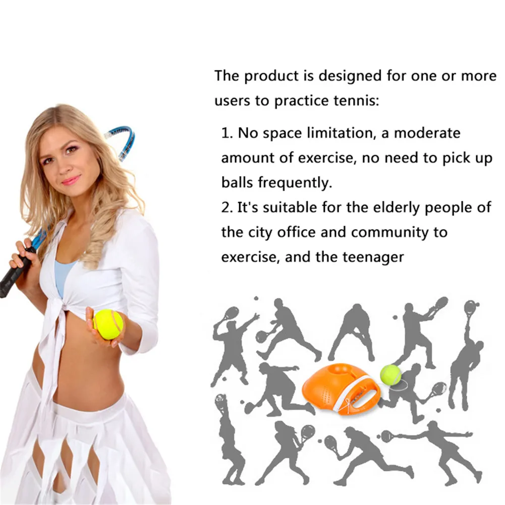 

Tennis Trainer Training Tool Dispenser With 1 Tennis Primary Tool Tennis Exercise