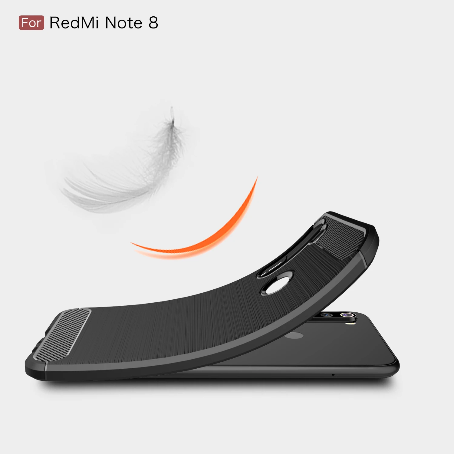 Мягкий защитный чехол для Xiaomi Redmi Note 8 ТПУ силиконовый Xiomi ударопрочный Xaomi Note8 |