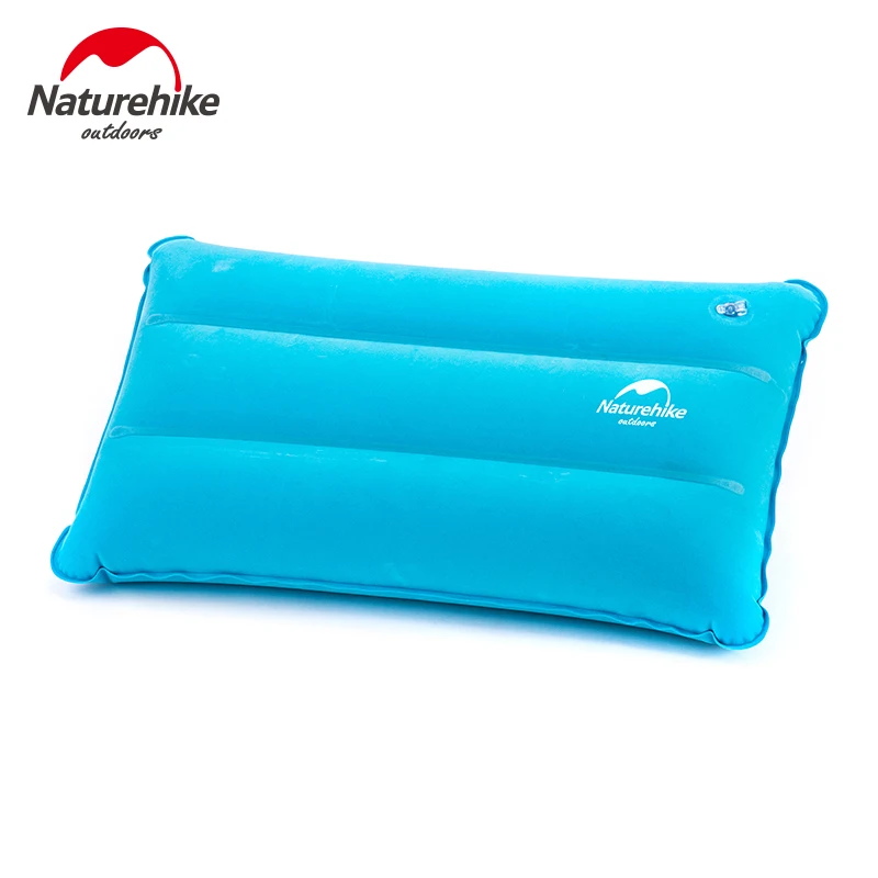 Подушка Naturehike Складная Нескользящая из замши надувная подушка для путешествий и