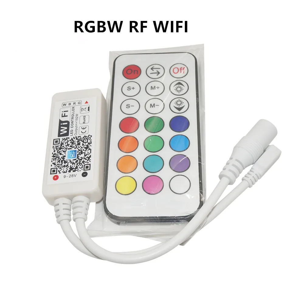 Magic Home DC5V 12V 24V Bluetooth Беспроводной контроллер Wi Fi RGB/RGBW ИК RF светодиодный для 5050 WS2811