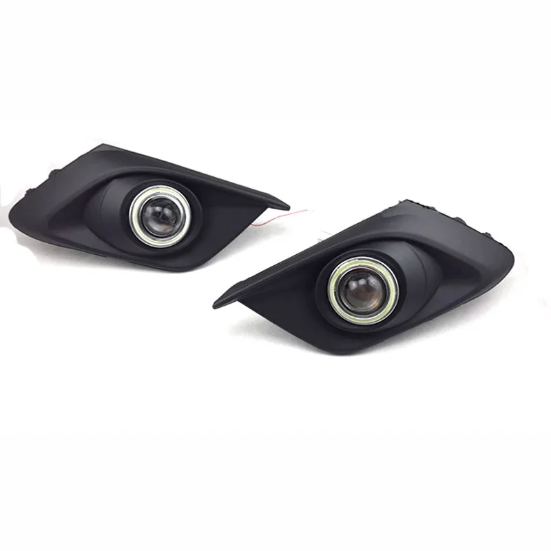 Превосходсветодиодный ные лампы дневной свет чехол бампер с ангельскими глазами