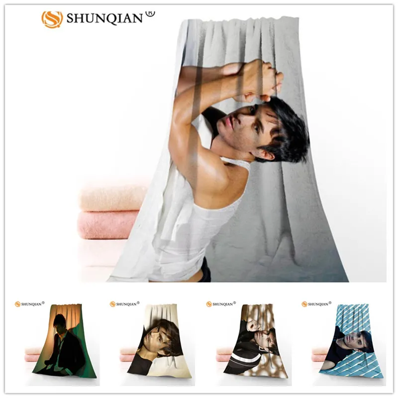 Пользовательское enрике Iglesias 35x75 см полотенце для лица s Facecloth из микрофибры