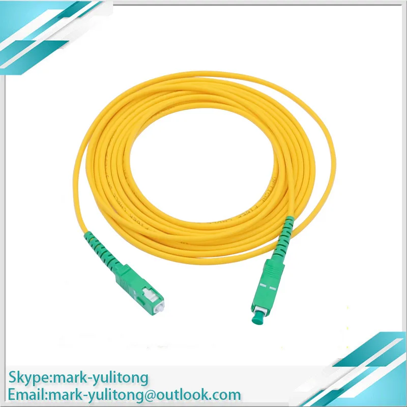 10 шт. волоконно оптический кабель оптоволокно SC / APC SM ftth 3 м sc apc|Детали устройств